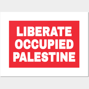 LIBERATE OCCUPIED PALESTINE - Watermelon Folding Chair - Double-sided Posters and Art